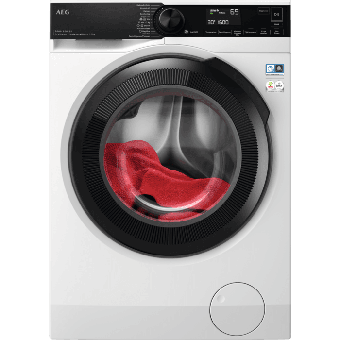 AEG 7000 serie ProSteam UniversalDose Wasmachine voorlader 9 kg LR7696UD4