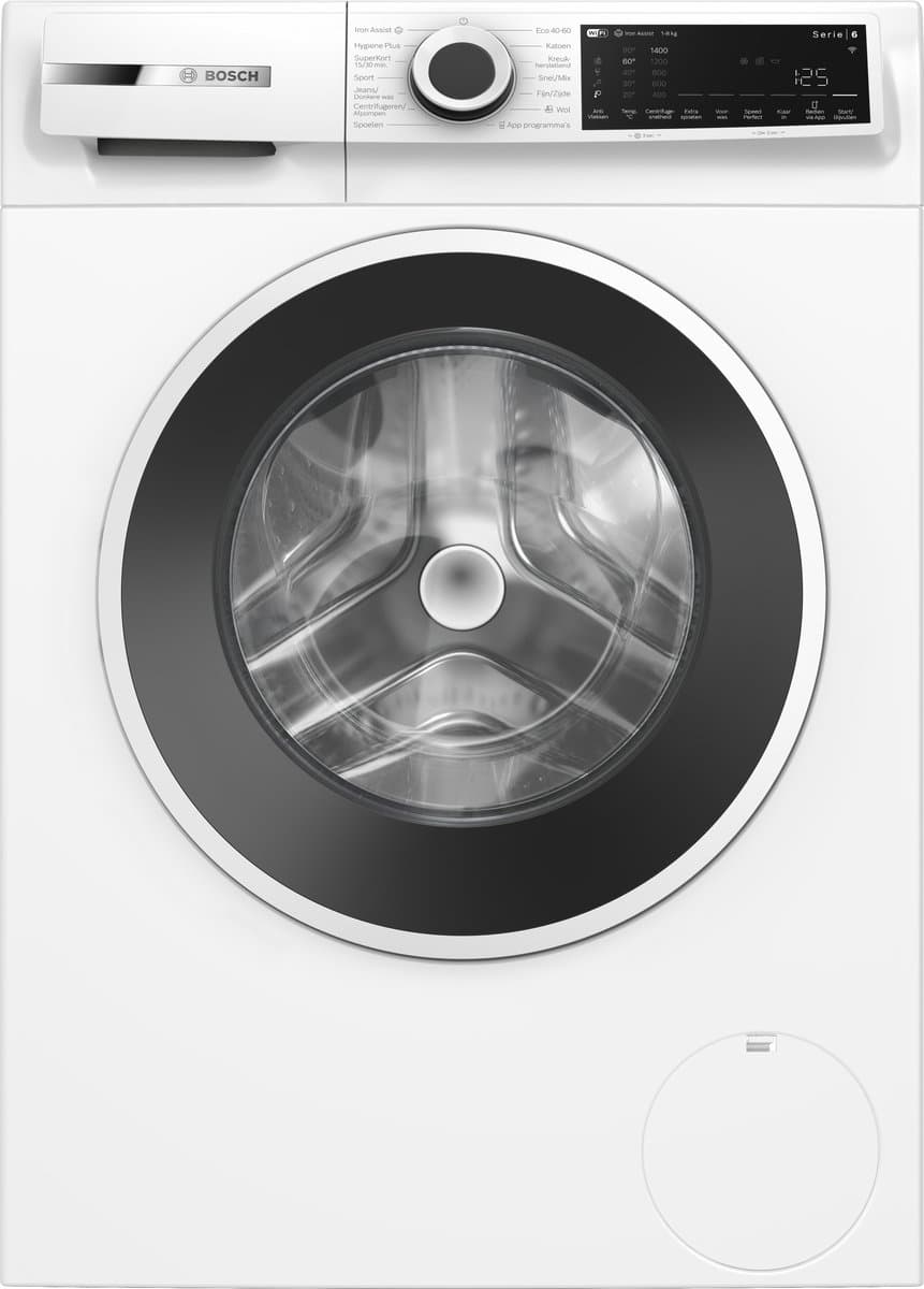 Bosch WGJ23405NL - Serie 6 - Wasmachine - 8 kg - 1400 rpm - Iron Assist: vermindert kreukels tot 50% - Home Connect - Energieklasse A
