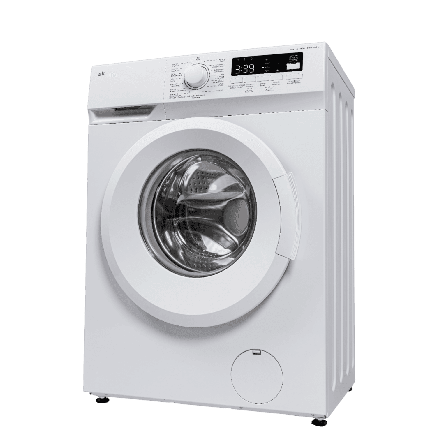OK. OWM 8126 - Wasmachine Voorlader - 8 kg - 1400 rpm - 76 dB